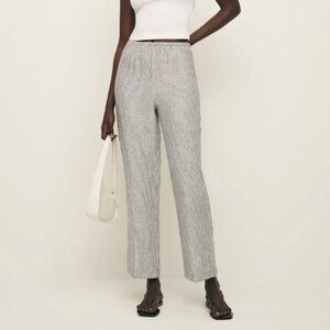 Reformation Remi Cropped Linen Pant